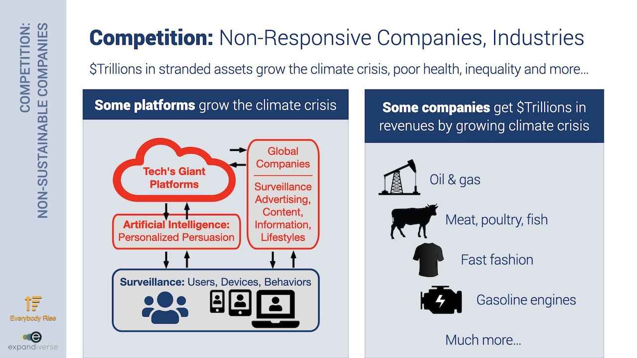 Expandiverse Technology: Competition: Non-Responsive Companies, Industries